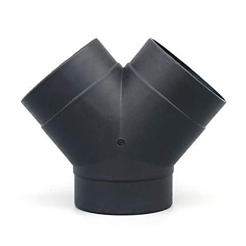 GIMOCOOL 75mm Verstellbarer Y-Anschluss Lufterhitzer Diesel Standheizung Zubehör Dreiwege-Luftauslass Typ Y Zubehör Für Dreiwege-Lufterhitzer Aus flammwidrigem Hochtemperaturkunststoff