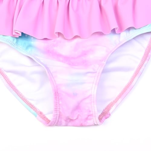 Image of QPANCY Girls Rash Guard Swimwear Swimsuit Bathing Suits UPF 50+ Sun Protection