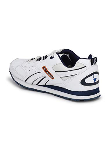 Image of Hirolas Men's Multi Sport Shock Absorbing Walking Running Fitness Athletic Training Gym Sneaker Shoes