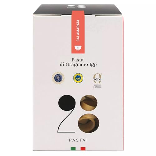 28 Pastai Novità Kit Dispensa "Gustoso" - Pasta di Gragnano IGP - Gift Box - Pasta artigianale di Grano 100% italiano - Trafilata al bronzo - Eccellenza Campana - Box 10 conf. da 500 g formati misti - 3