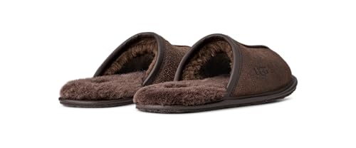 UGG Men's Scuff Leather Distressed Slipper3