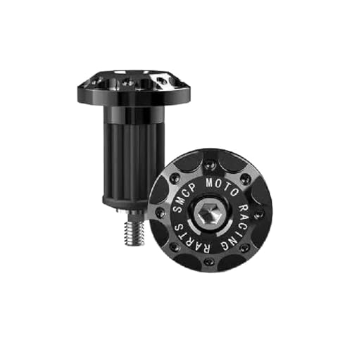 Tapa de manillar de motocicleta de aluminio mecanizado con acabado premium universal