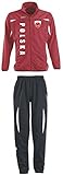Aprom-Sports Polen Trainingsanzug - Sportanzug - S-XXL - Fußball Fitness (XXL) (XL)
