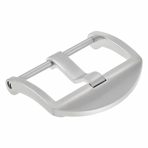 Ewatchparts 20mm Thumb Nail Tang Buckle Screw Compatible With 40mm Panerai Leather/Rubber Strap Brushed