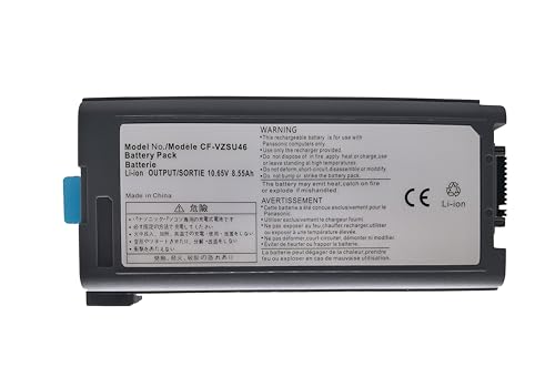 Batterymarket CF-VZSU46 Replacement Battery Compatible with Panasonic Toughbook Cf-30 Cf-31 Cf-53 CF-VZSU46S CF-VZSU46U CF-VZSU46R CF-VZSU46AU CF-VZSU71U CF-VZSU72U (10.65V 8.55Ah)