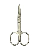 Lame curve e robuste. Baruffaldi 156 - Forbici Unghie Manicure e Pedicure - con Custodia Protettiva