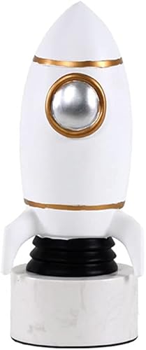 SHUTING2020 Escultura de estatua de feng shui chino, decoración moderna de cohete de escritorio, lindas decoraciones pequeñas, decoraciones de