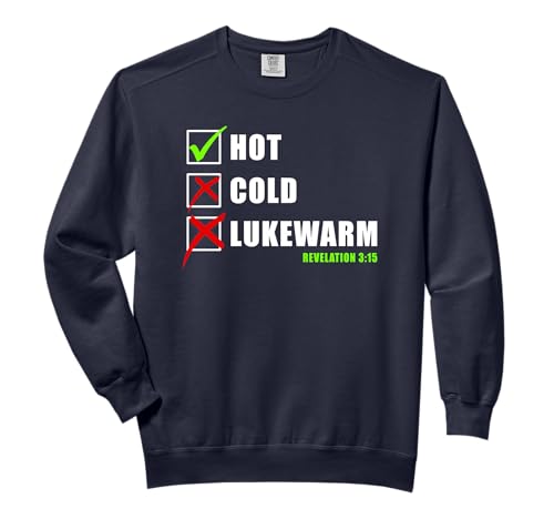 Revelation 3:15 Hot Cold Lukewarm – Faith Gospel Evangelism Comfort
