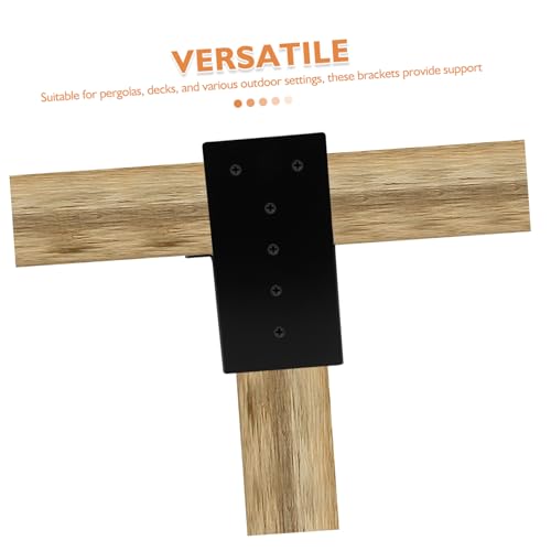 Support de poteau de terrasse kit de fixation pergola plaque de base - 4