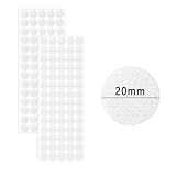 Xcdhemde® 700 szt Samoprzylepne Kropki na Rzepy 20mm, Biate
