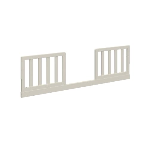 Image of Graco Storkcraft Toddler Safety Guardrail Kit with Slats - GREENGUARD Gold Certified, Converts Compatible Storkcraft Crib to Toddler Bed, Kit Includes 2 Toddler Guardrails (Frosted Oat)