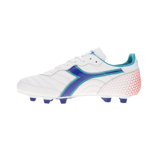 Diadora Mens Brasil Italy Og Gr Lt Plus Mdpu Soccer Cleats - Blue, White - Size 11.5 M3