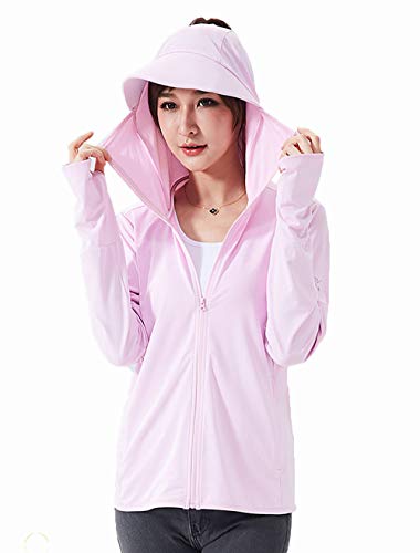 Sweat à capuche UPF 50+ bloquant 98% des UV pour sportifs et randonneurs