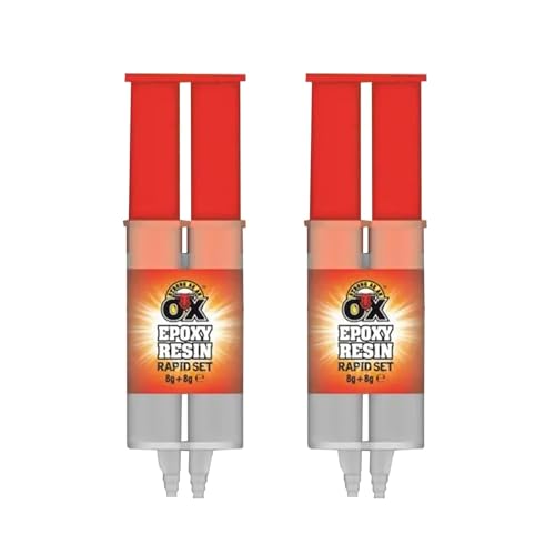 Image of MIXEL Super EPOXY Rapide Extra Strong Adhesive, Multisurface Compatibility, Fast Drying, Durable and Long Lasting, Durable & Weather-Resistant, (2PCS)