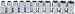 Produktbild BGS Steckschlüssel-Einsatz-Satz - 1/2" - SW 10-21 mm - 11-tlg.