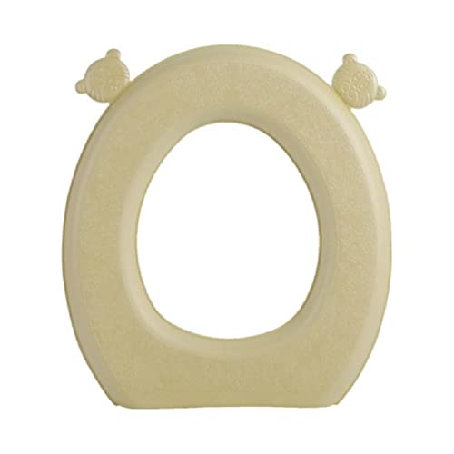 Yunnan Toilette für Sitzkissen WC für Sitzbezug mit Griff Wasserdicht Toilette für Sitzpolster Matte Wiederverwendbar Warm Weich Pad für Badezimmer WC Sitzkissen