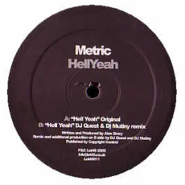 Metric / Hell Yeah by Alex Metric — album cover