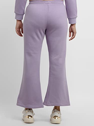 Image of Status Quo Womens Solid Regular Fit Trackpants