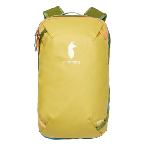 cotopaxi allpa mini 20l travel pack lemongrass and cedar