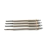 4 Pieces Glow Plug Auxiliary Heater 11 Volt 1985027010 Compatible With Toyota 2.0 2.5 3.0 D 4D