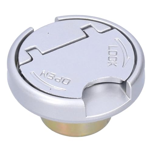 Bouchon réservoir moto antivol en acier inoxydable étanche pour scooter GY6