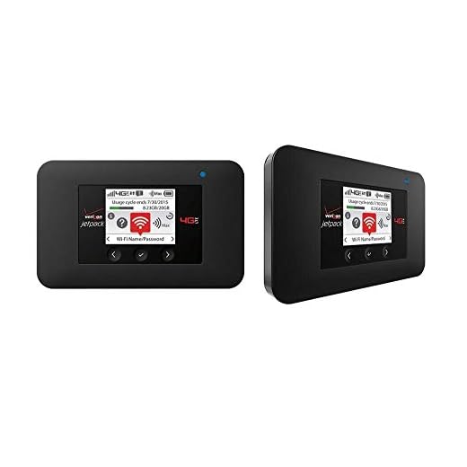 VerizonW Verizon Jetpack 4G LTE Mobile Hotspot - AC791L (Renewed)