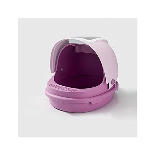 Maison de toilette chat grand format idéale pour un salon sans odeur