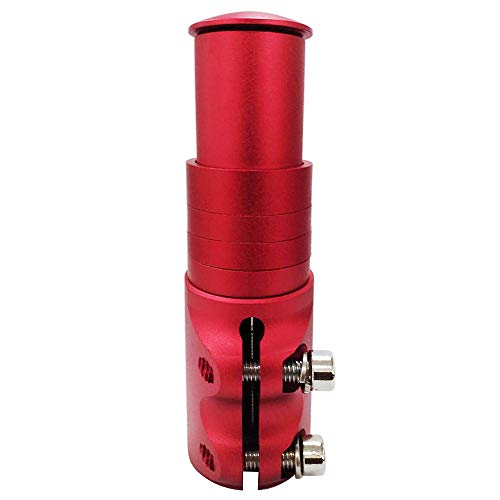 Bicicleta Stem Riser, Romacci Extensor de haste de garfo para bicicleta em liga de alumínio Extensão