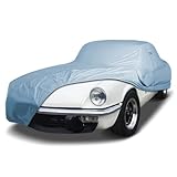 iCarCover Premium Car Cover for 1962-1981 Triumph Spitfire Heavy Duty Waterproof All-Weather Automobiles Custom Fit Indoor Outdoor UV Snow Protection Covers with Straps and Bag