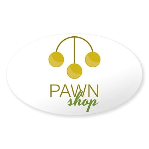 CafePress Pawn Shop Sticker Sticker (Oval 50 pk)