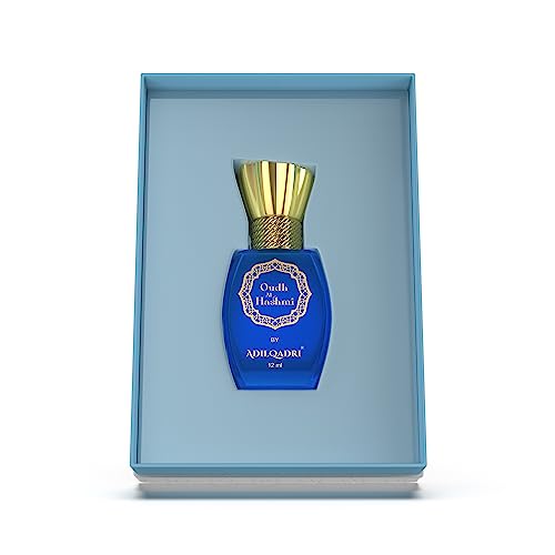 Adilqadri Oudh Al Hashmi Sweet Arabic Premium Non Alcoholic Rollon Attar Perfumes Long Lasting Fragrance Natural Distiled for All Occasions (12 Ml/0.4 Fl Oz)