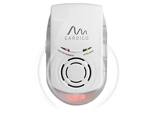 Preisvergleich Produktbild Gardigo Insektenvertreiber Funktionsart Multifrequenz, Ultraschall Wirkungsbereich 230m² 1St.