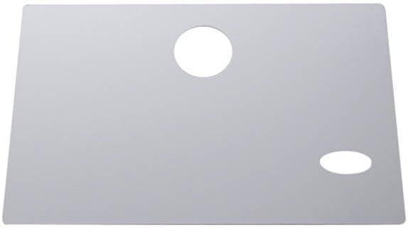 Technical Precision Replacement for Peterbilt 379 Year 2000 Stainless Steel Glove Box Cover WOVAL Cutout