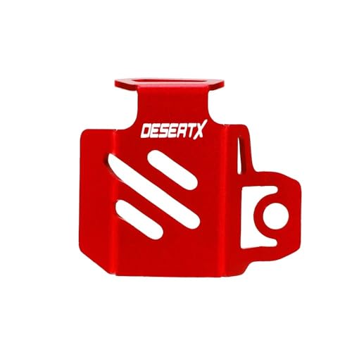 Protection réservoir liquide frein arrière Desert X accessoire moto cache bocal CNC 2022