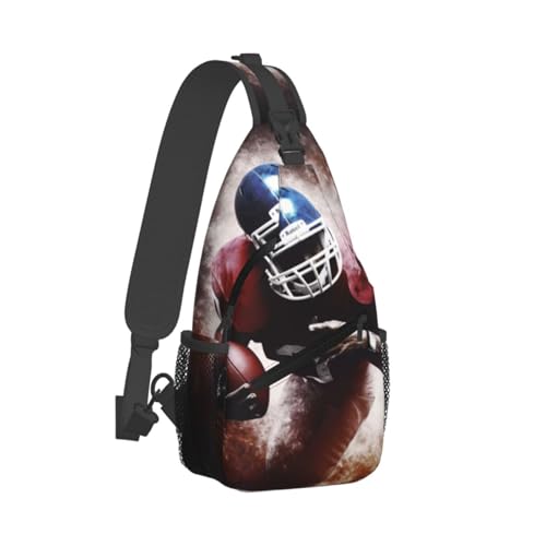 Morrales Sling Bag Negro para Senderismo y Uso Diario miniatura 1