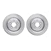 Dynamic Friction Company Rear Brake Rotors 6002-20018