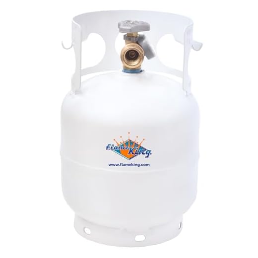 Portable 5lb Propane Tank with Gauge