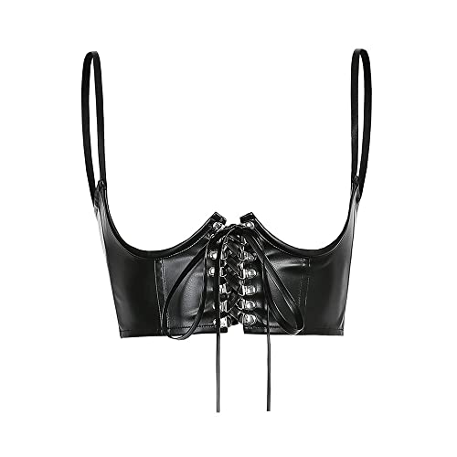 Damen Body Harness Strumpfbandgürtel – Dehnbar, Verstellbar, Schwarz