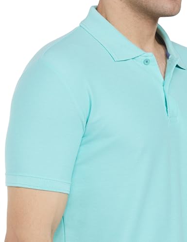 Image of Duke Stardust Men Half Sleeve Cotton T-Shirt (SD51 Foam Green L)