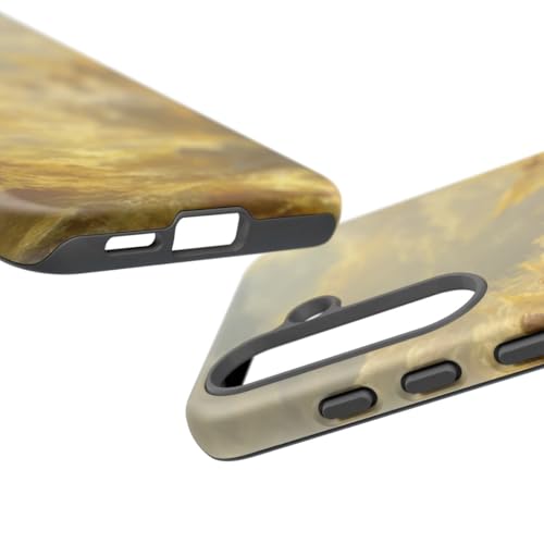 Coque Samsung S25 Golden Angels Above Clouds coque rigide mate