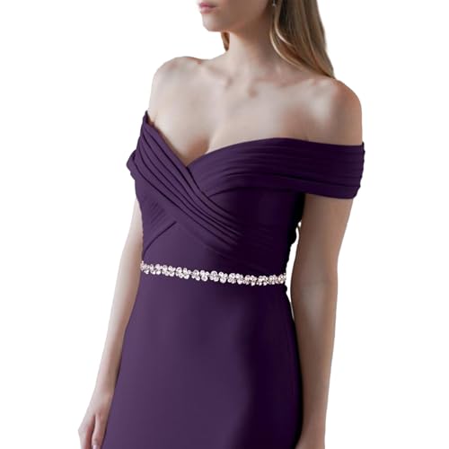 Wedding Belt Bridal Sash Bling Bridal Belt Rhinestone Belts for Formal Dress