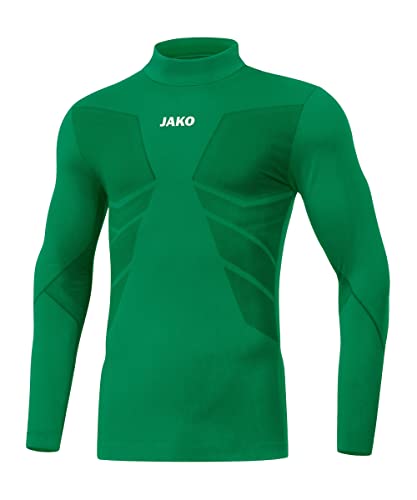 JAKO Herren Turtleneck Comfort 2.0, Sportgrün, M