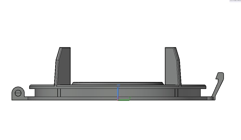 Dust Bin Lid, Replacement Part, Compatible with Vacuums Tineco Pure One S12 Series.