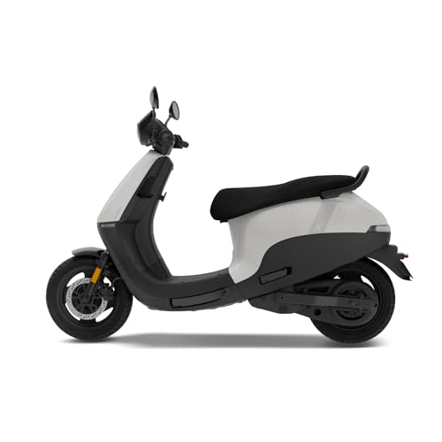Image of OLA S1 X+ 3rd Gen (4 Kwh) High Speed Electric Scooter with charger - Porcelain White - Ex-Showroom