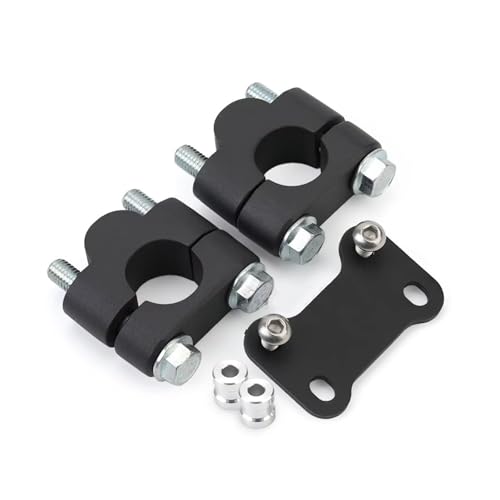 Rehausseurs guidon MT-07 aluminium adaptateurs de rehausse moto anti-fatigue
