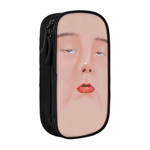 Amazon | 面白い 顔 ペンケース 収納バッグ筆箱 筆袋 ペン箱 筆箱