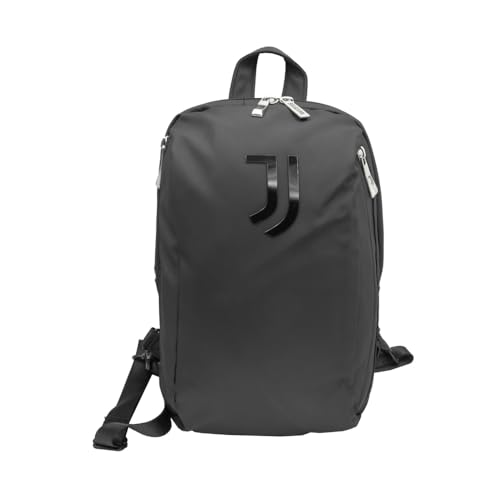 JUVENTUS 133459 Juve, Bolso Travel monohombro/Mochila Unisex Adulto, Negro, M