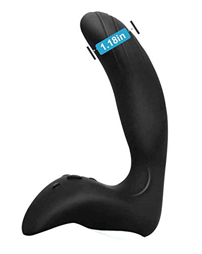 Electric Massager, for Man Body Massaging Prime Waterproof with Multiple Patterns S2 Black