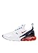 Produktbild Nike Air Max 270 Sneaker Trainer Schuhe (White/red/Navy, eu_Footwear_Size_System, Adult, Numeric, medium, Numeric_44)