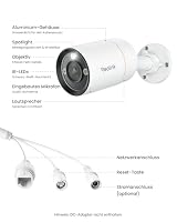 Reolink Ultra HD 12MP PoE Überwachungskamera Aussen mit Strahler,RLC-1212A – Ansicht 8